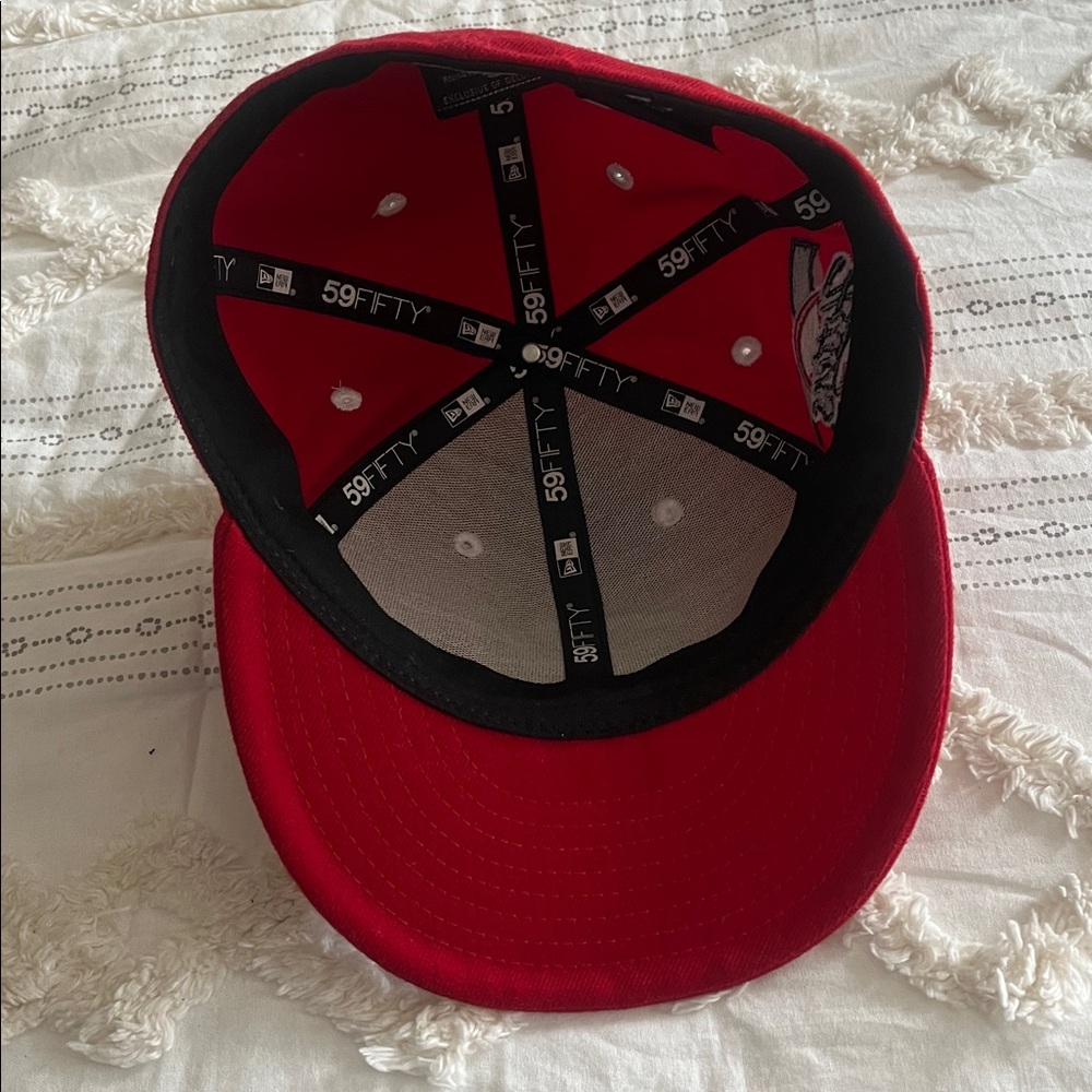 Red Baseball Cap - image 4